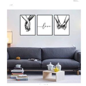 Hand Wall Art Canvas Love and Hand new